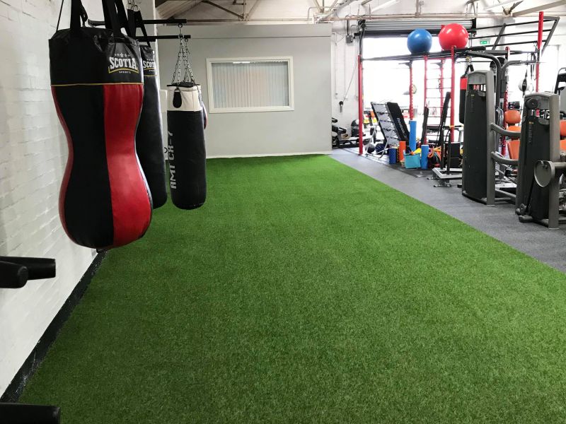 cy turf artificial grass in hillington gym