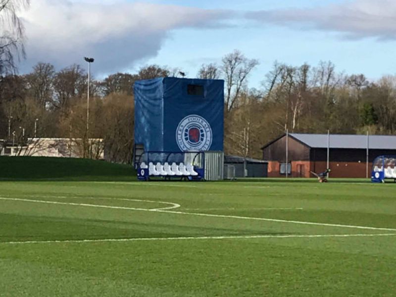 Blue Turf installed at The Rangers FC Training ground